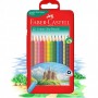12-Pieces Colour Grip Pencil in Metal Tin